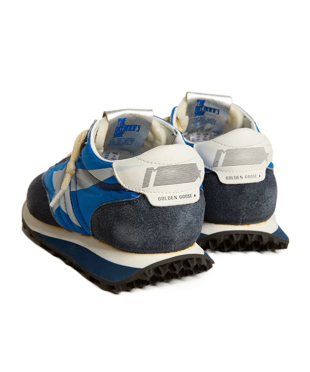Golden Goose Deluxe Brand Running Marathon Nylon Upper Suede Sneakers In Multicolor