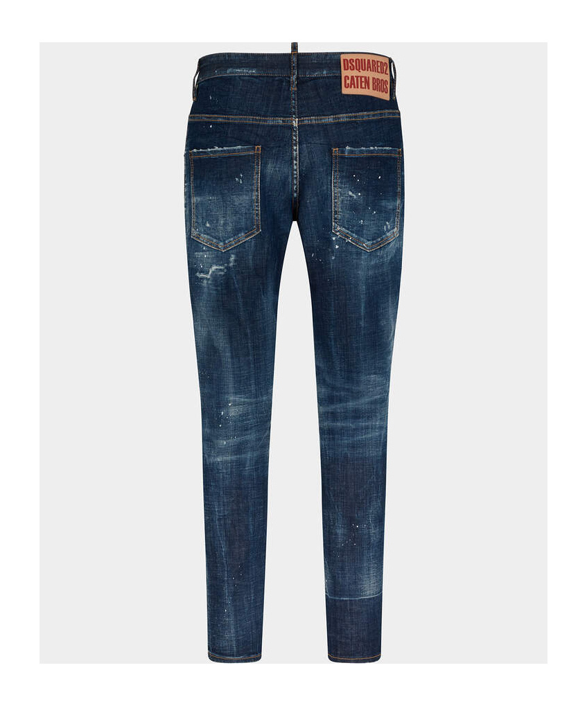 Dsquared2 Skater Slim-leg Jeans In Blue