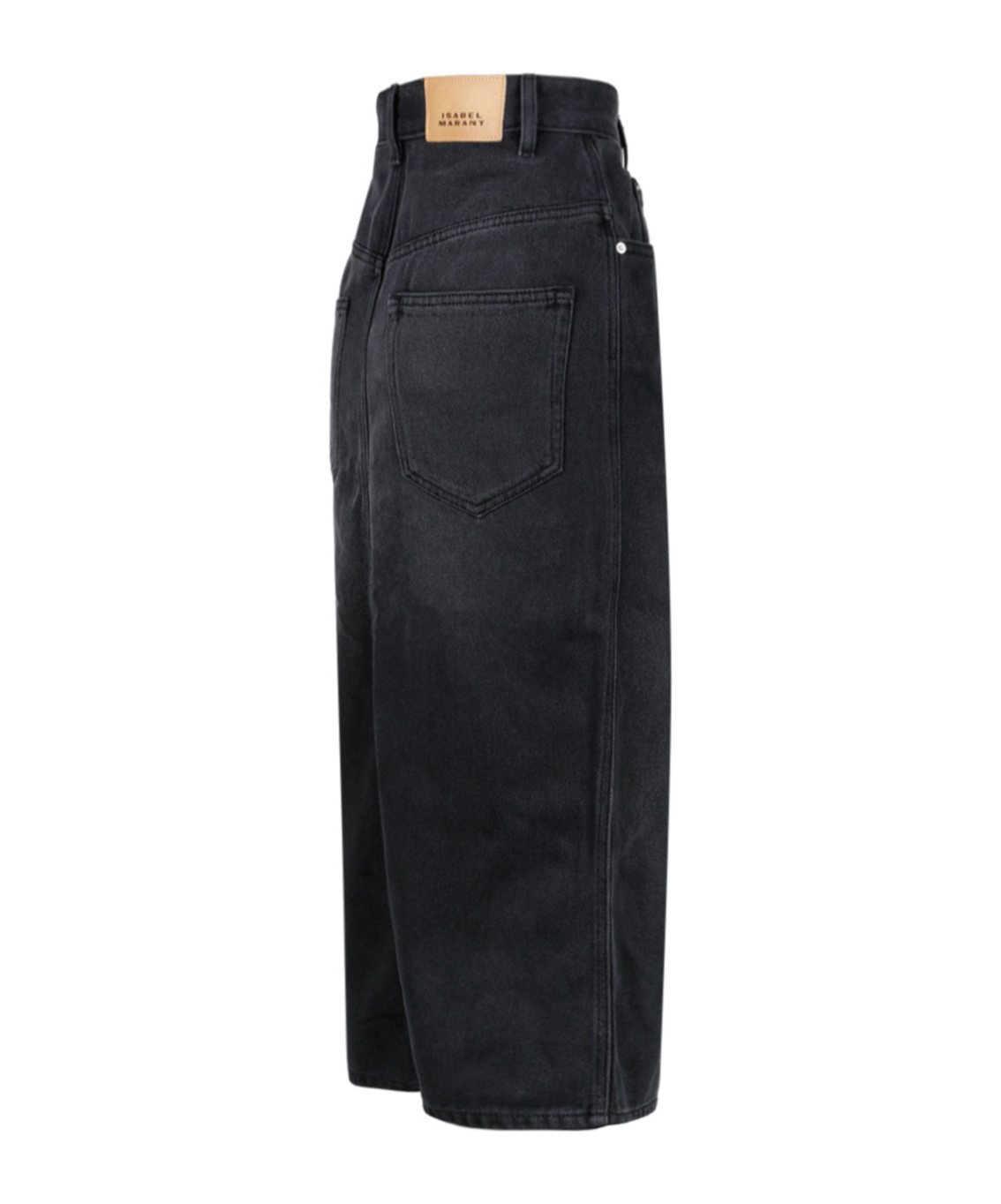 Shop Isabel Marant Tilauria Skirt In Black