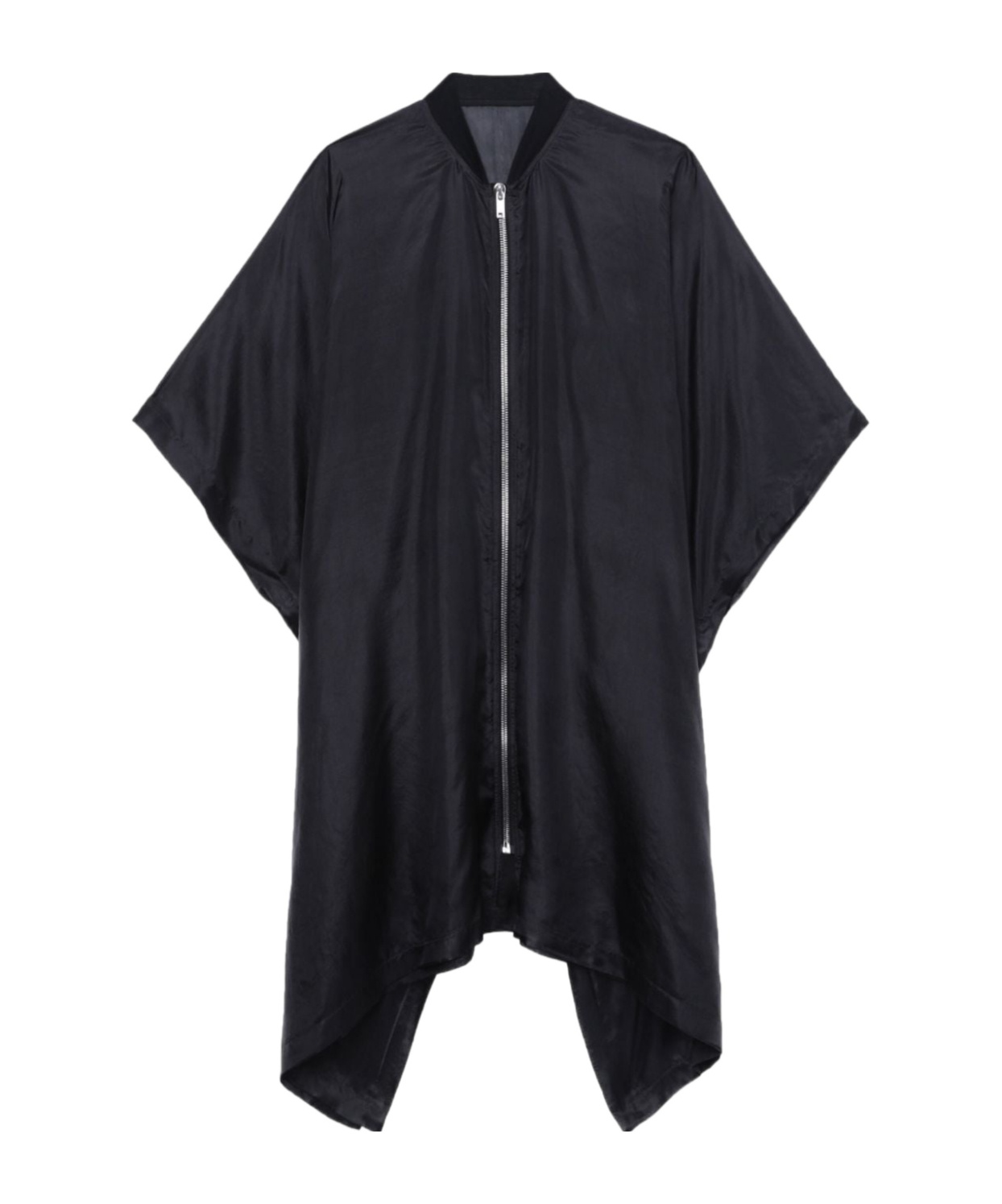Shop Rick Owens Lido Sl Poncho Flight Jacket In Black