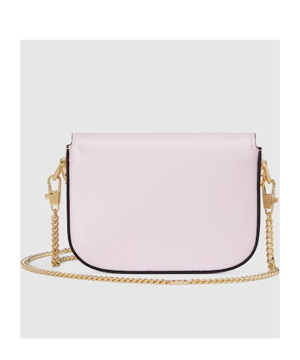 Gucci Horsebit 1955 Leather Mini Bag In Purple