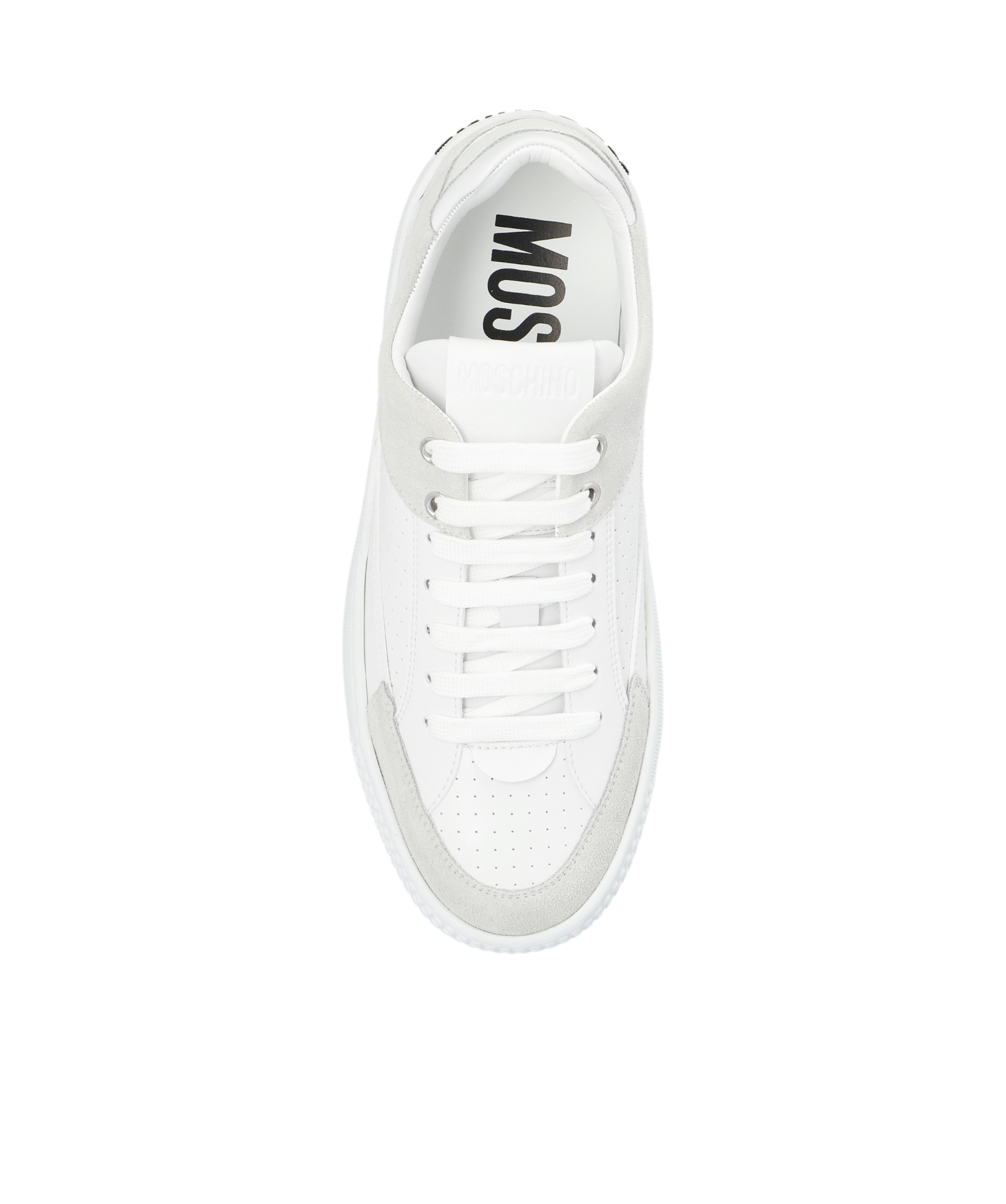 Moschino Round In White