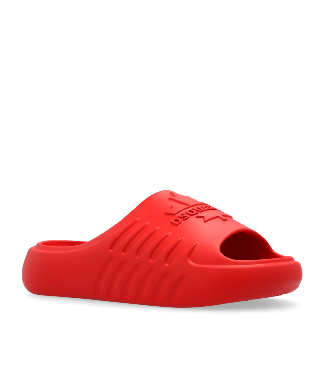 DSQUARED2 LOGO-EMBOSSED SLIDES