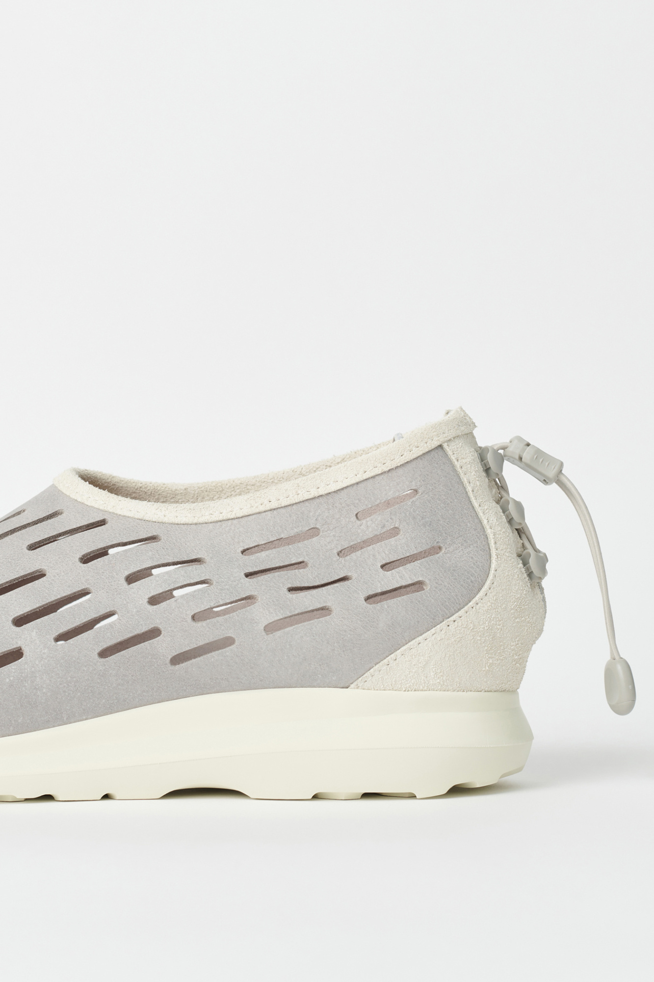 Our Legacy Round-headed Flat Shoes In White