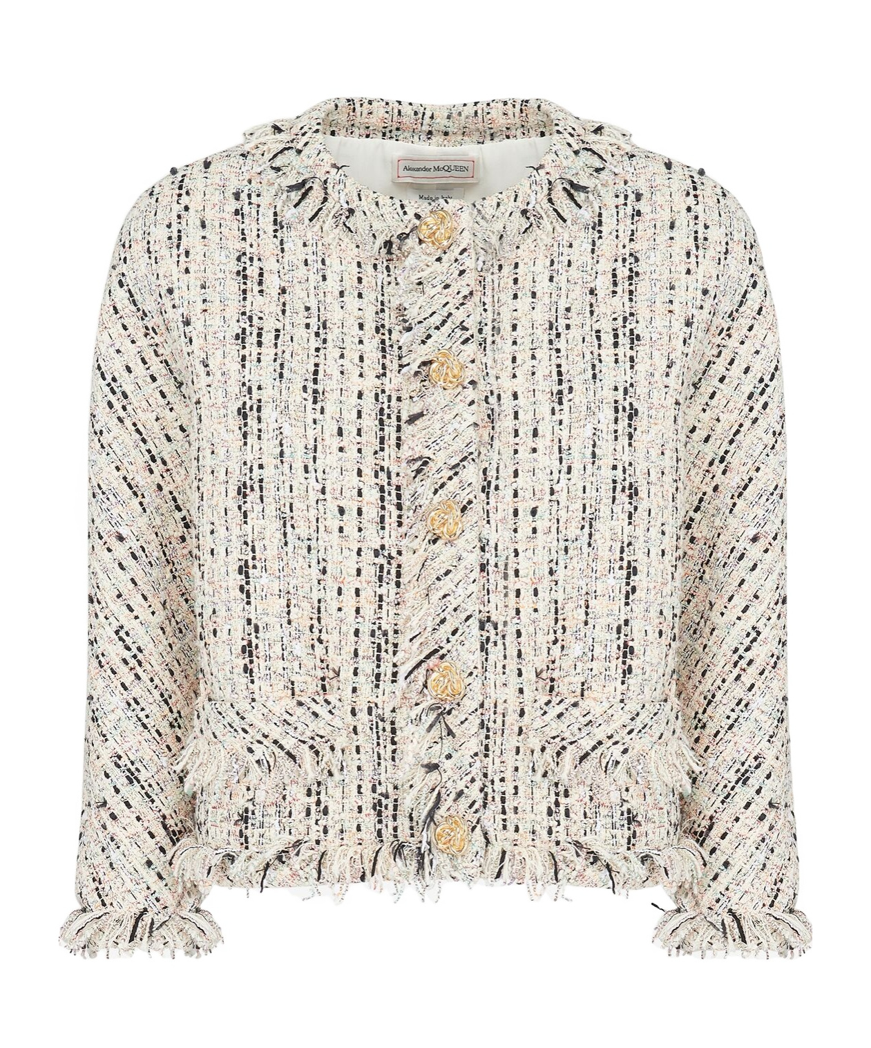 Alexander Mcqueen Jackets And Vests In White