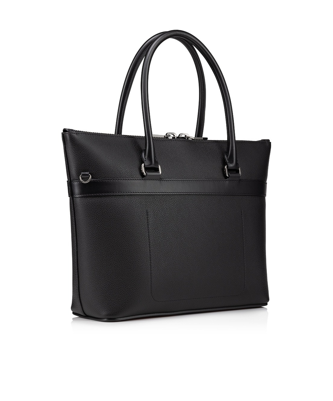 Christian Louboutin Kabiker 2.0 Leather Shoulder Bag In Black