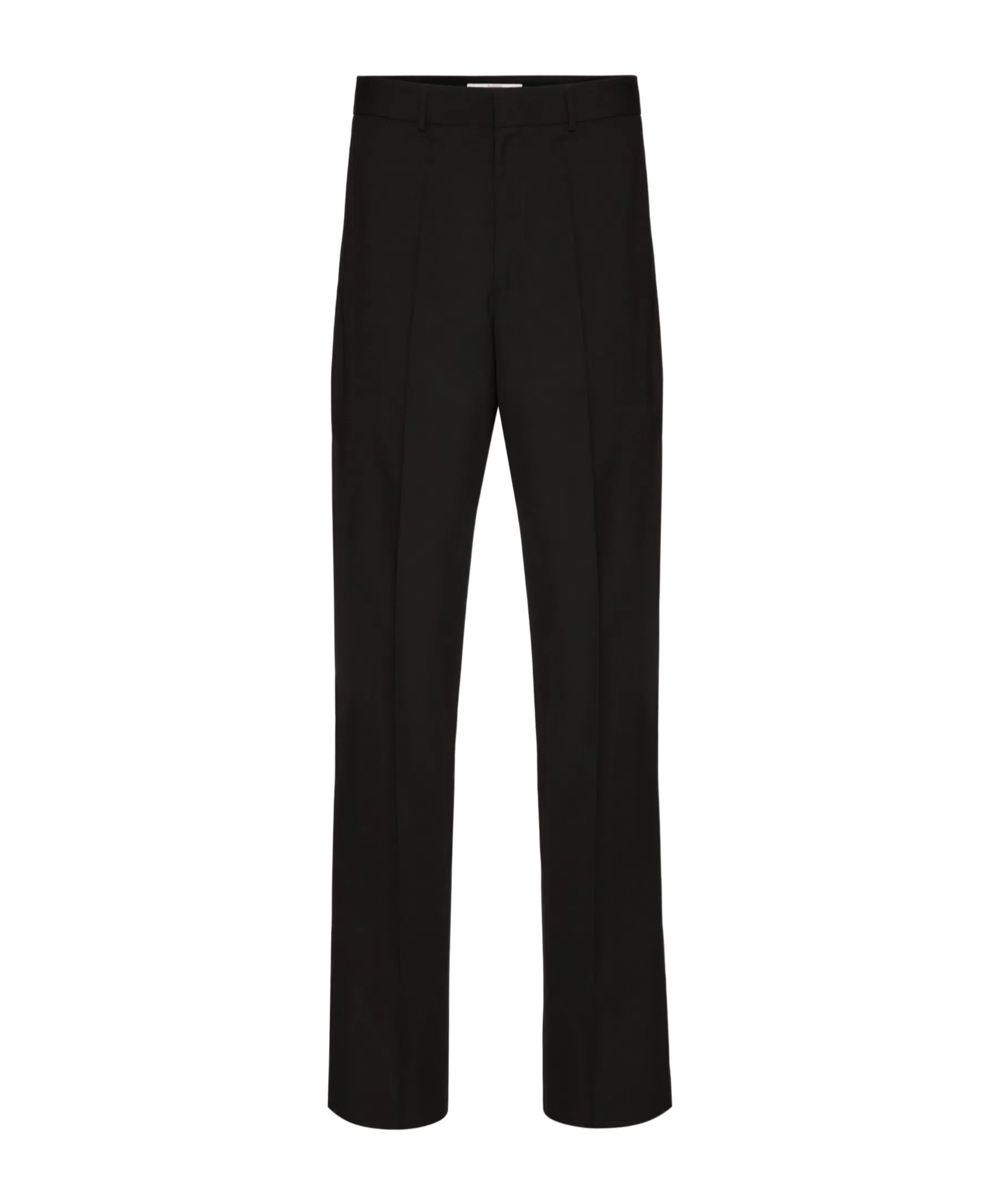 Valentino Drawstring-waist Cotton Track Pants In Black