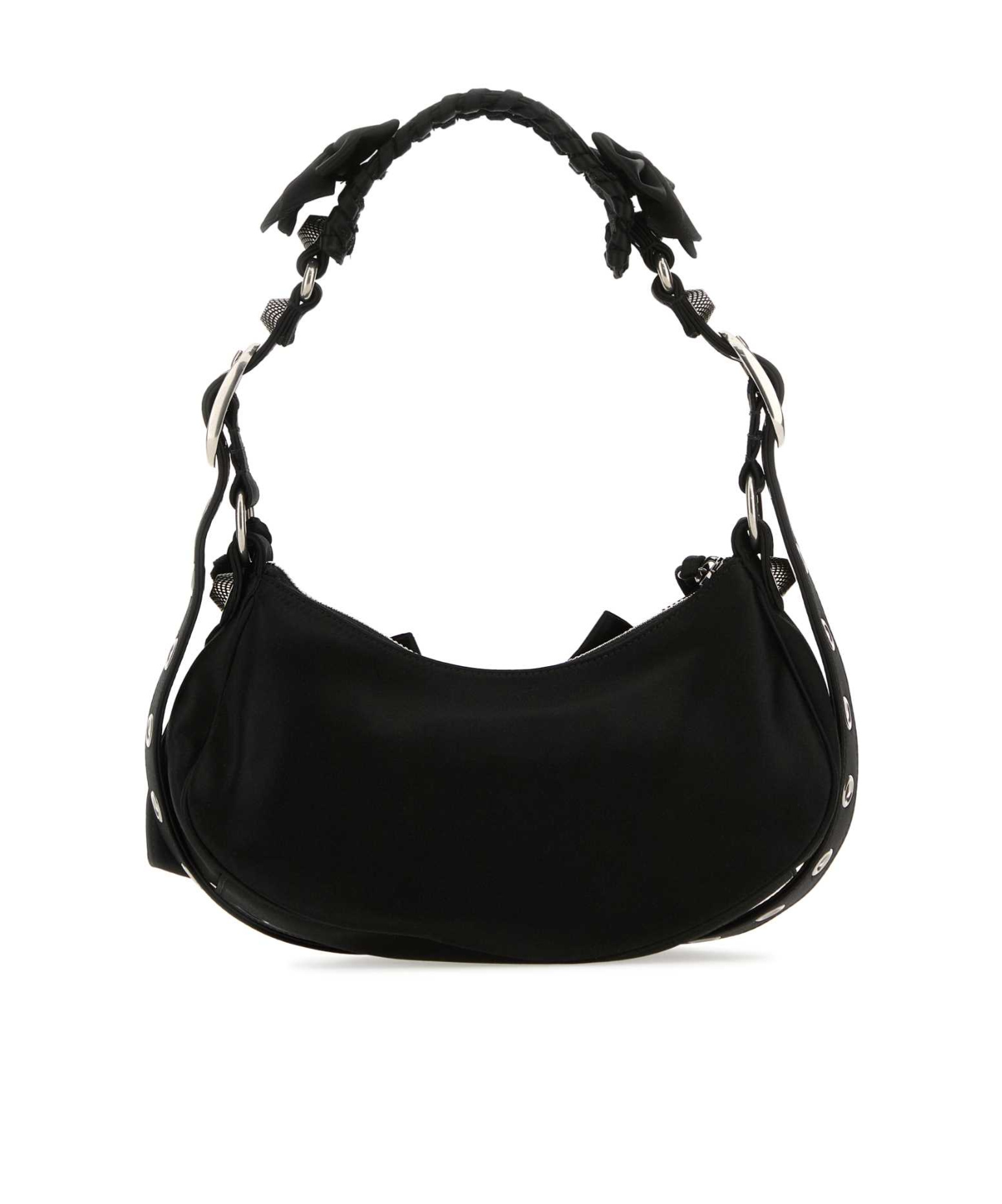 Shop Balenciaga Micro Le Cagole Shoulder Bag In Black