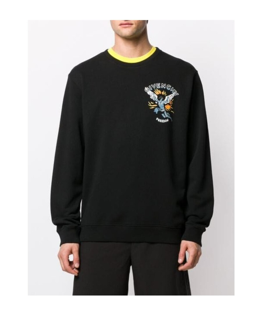 Givenchy Rib Round-necked Sweater In Black