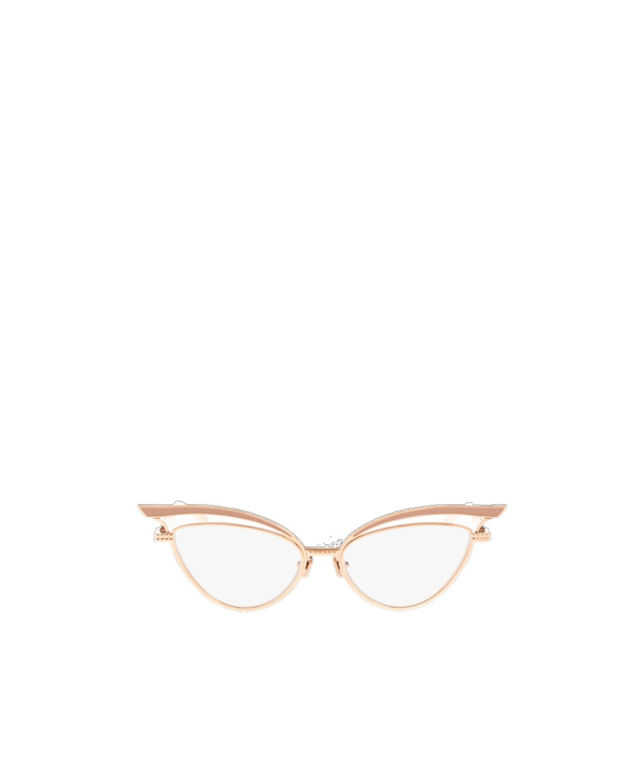 Valentino Eyewear Cat-eye Frame Glasses In Pink