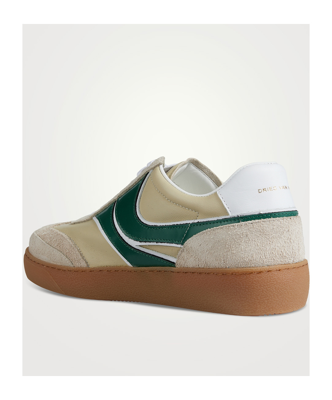 DRIES VAN NOTEN ROUND-HEADED LOW-TOP CASUAL SHOES 