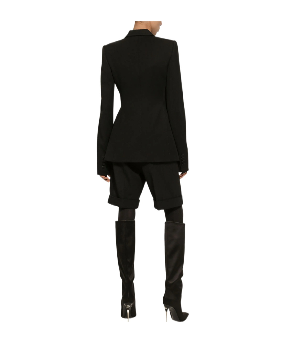 Dolce & Gabbana Double Breasted Jacket In Black