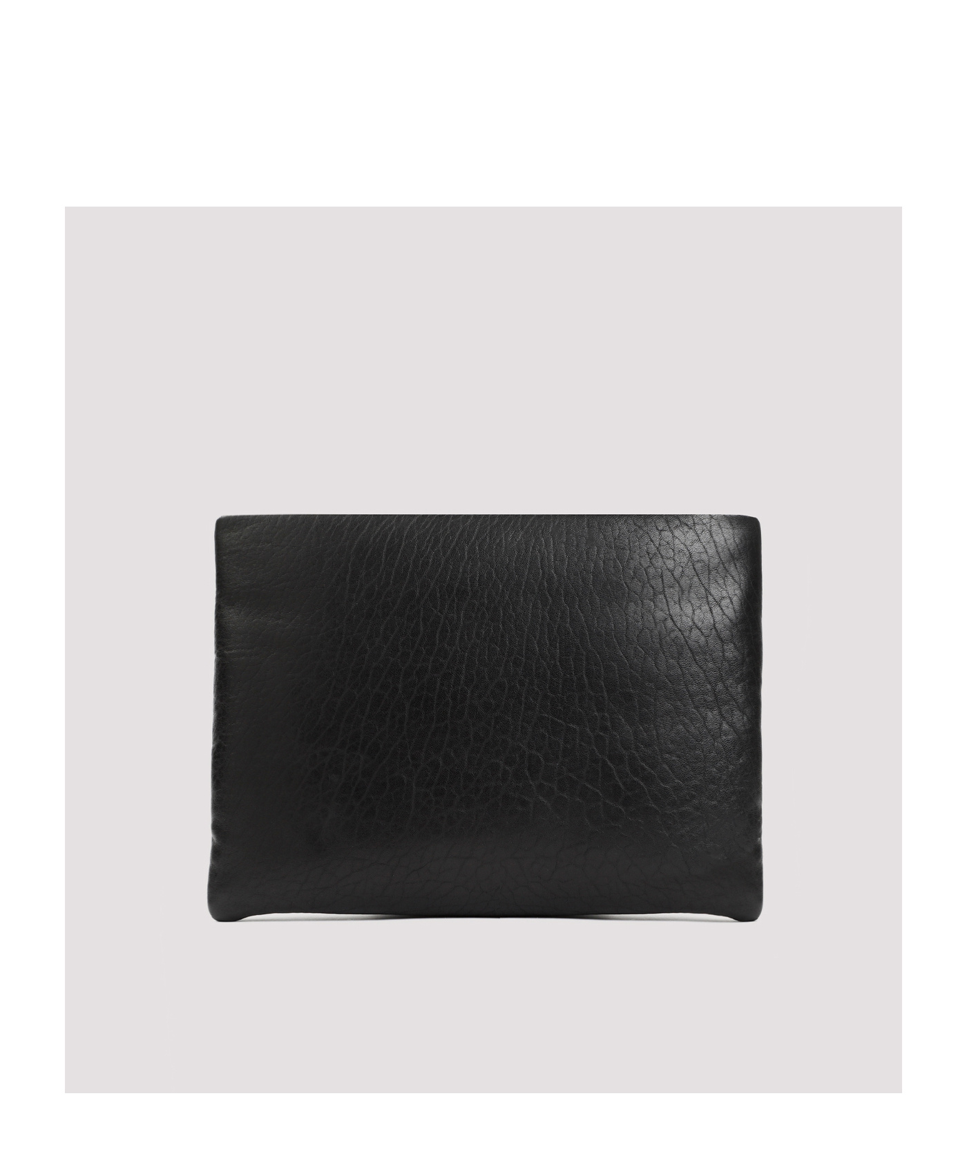 Saint Laurent Large Puffy Pouch Clutch Bag In Black