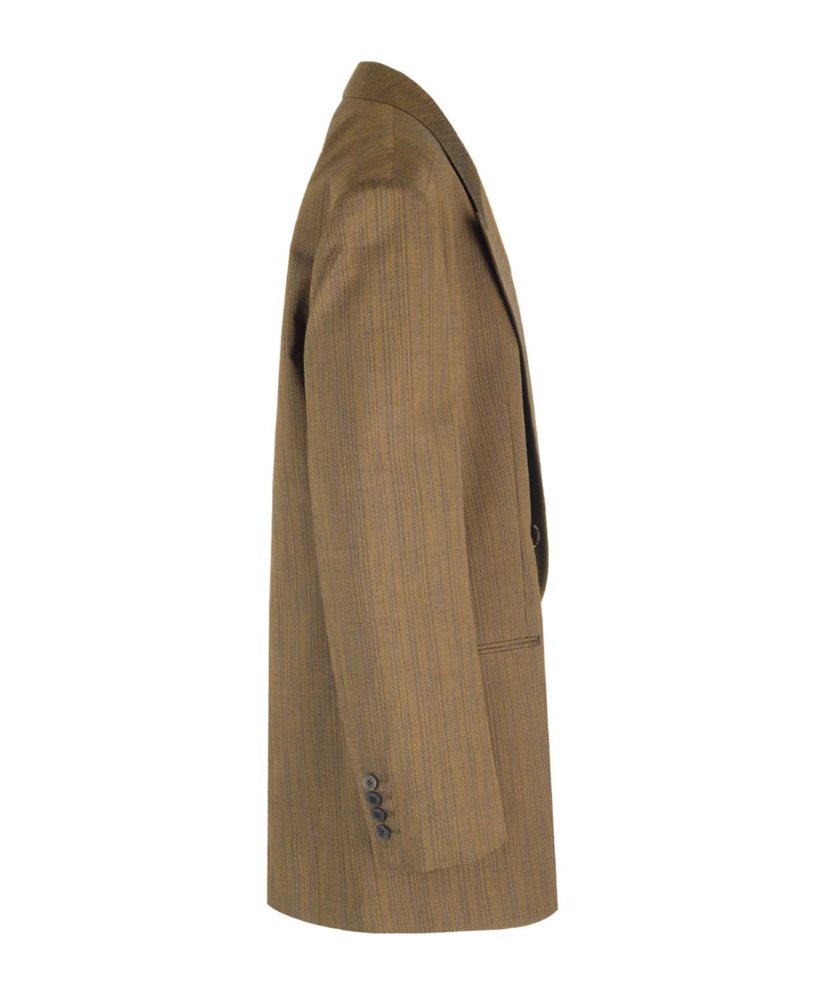 Dries Van Noten Long Sleeved Suit Jacket In Brown