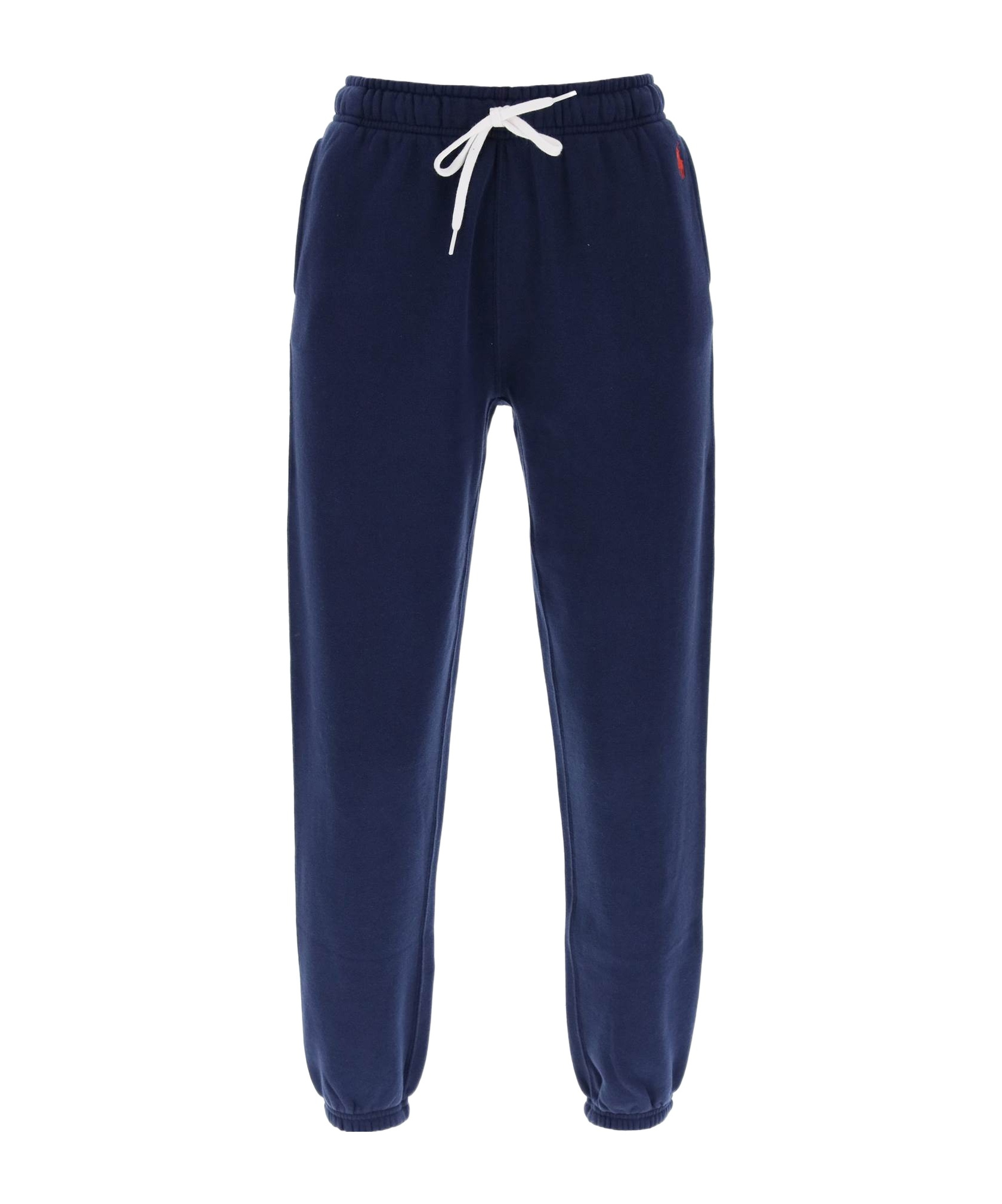Shop Polo Ralph Lauren Embroidered-polo Pony Track Pants In Blue
