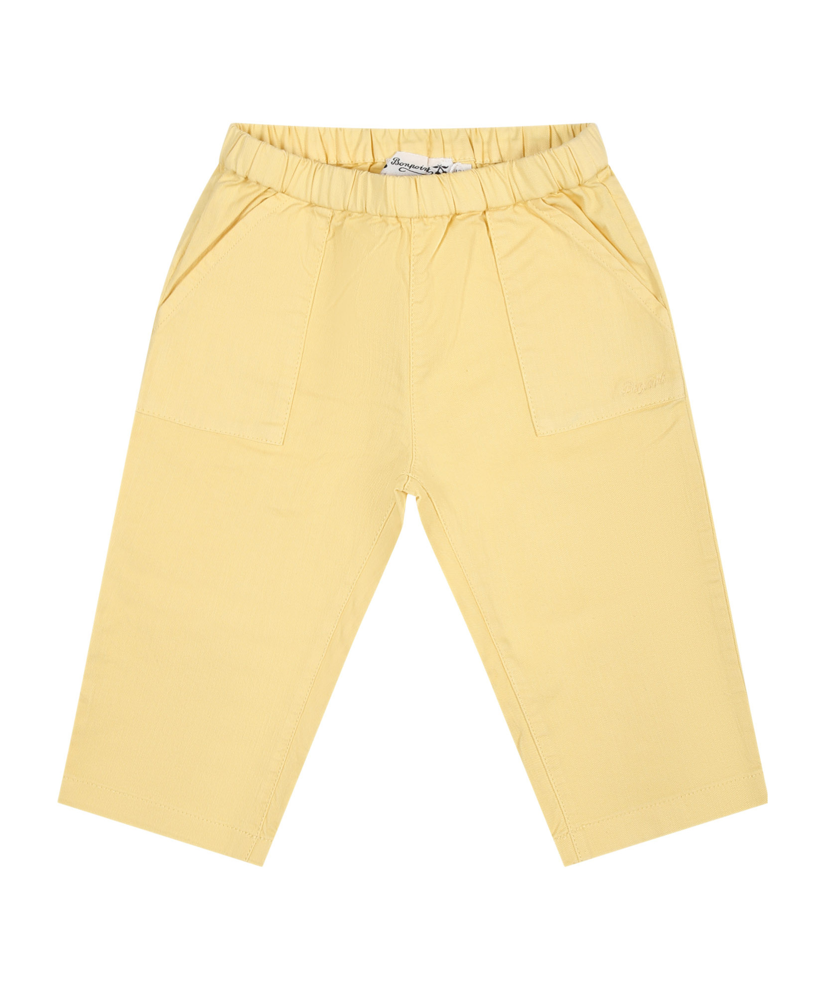 Bonpoint Thursday Elastic Waist Trousers In Nude