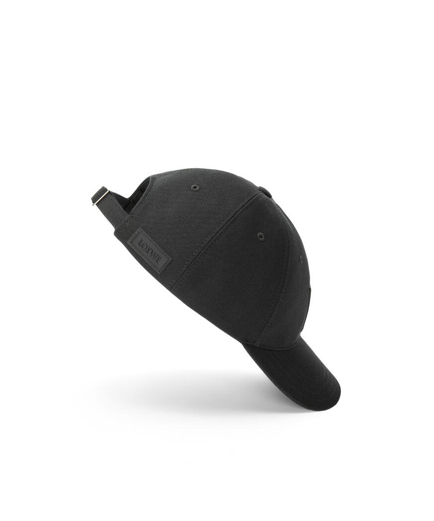Loewe Anagram Patch Baseball Cap In Black