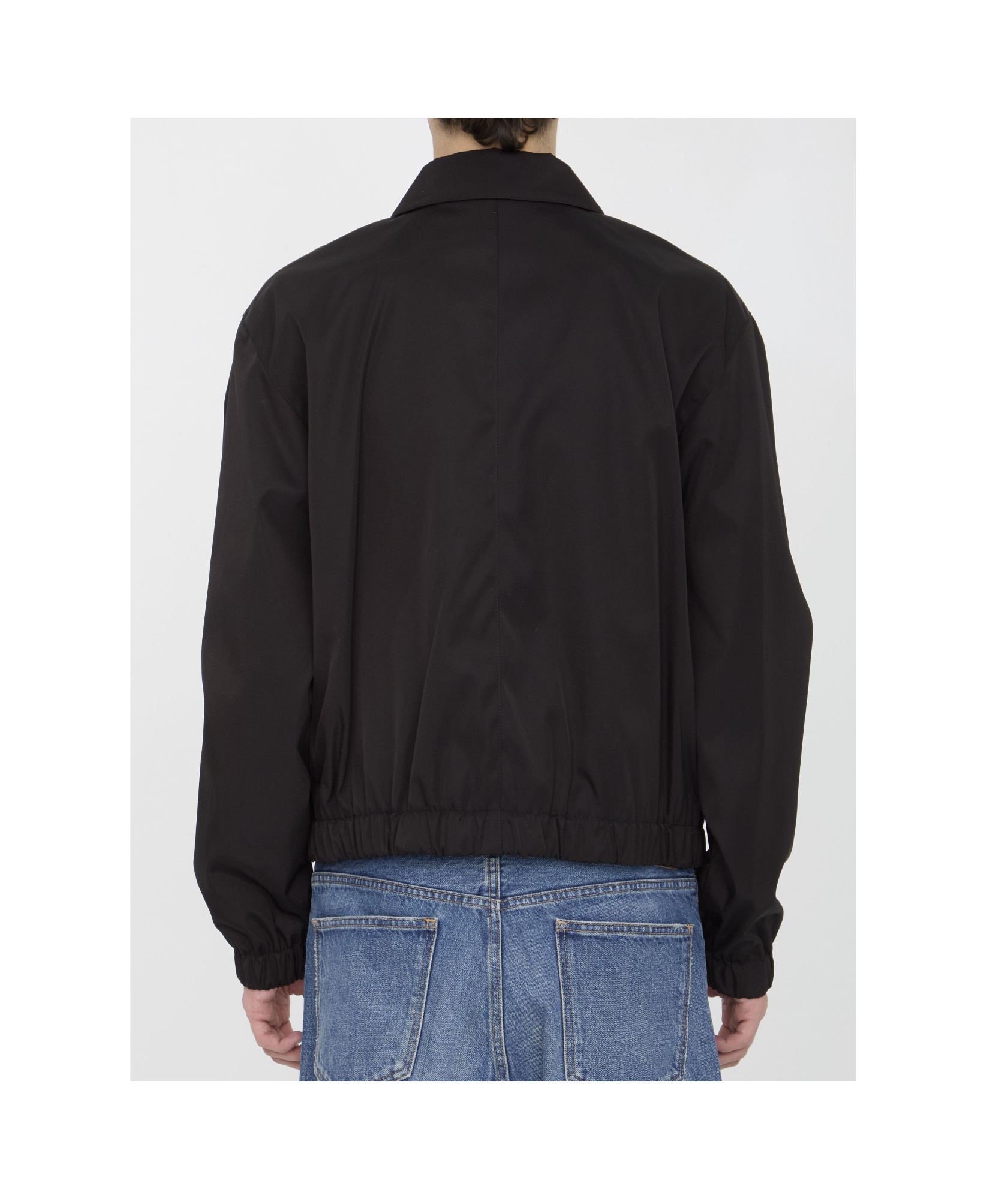 Ami Alexandre Mattiussi Ami Paris Long-sleeved Zipped Jacket In Black