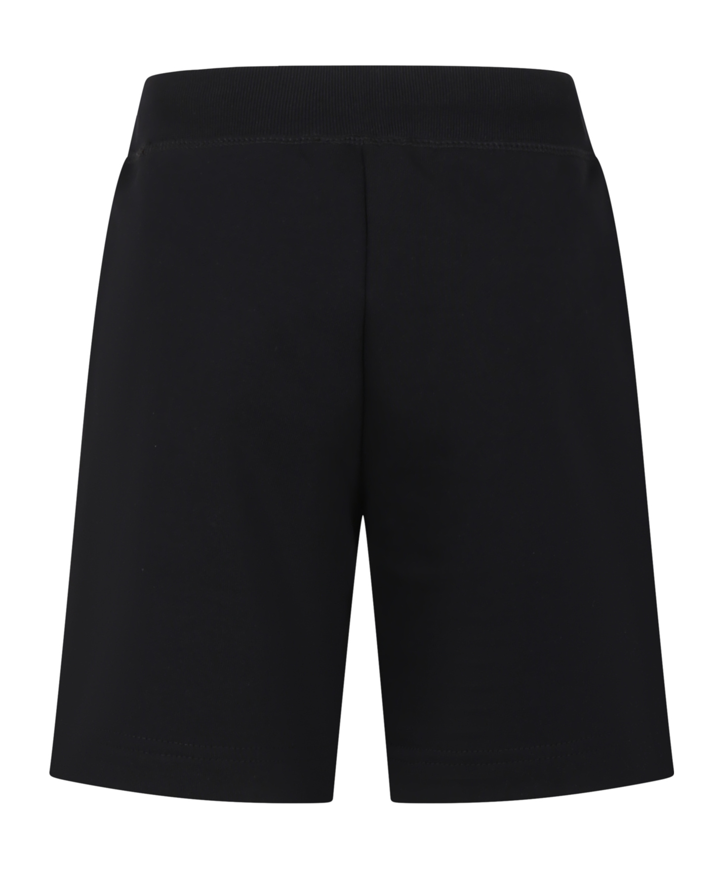 Dsquared2 Black Shorts For Boy With Logo In Black