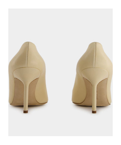 Shop Manolo Blahnik Bb Pointed Toe Pumps In Nude
