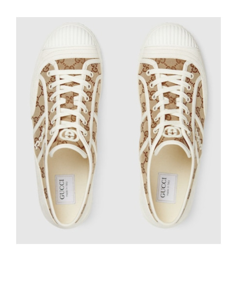 Gucci Fabric Low-top Sneakers For Men In White