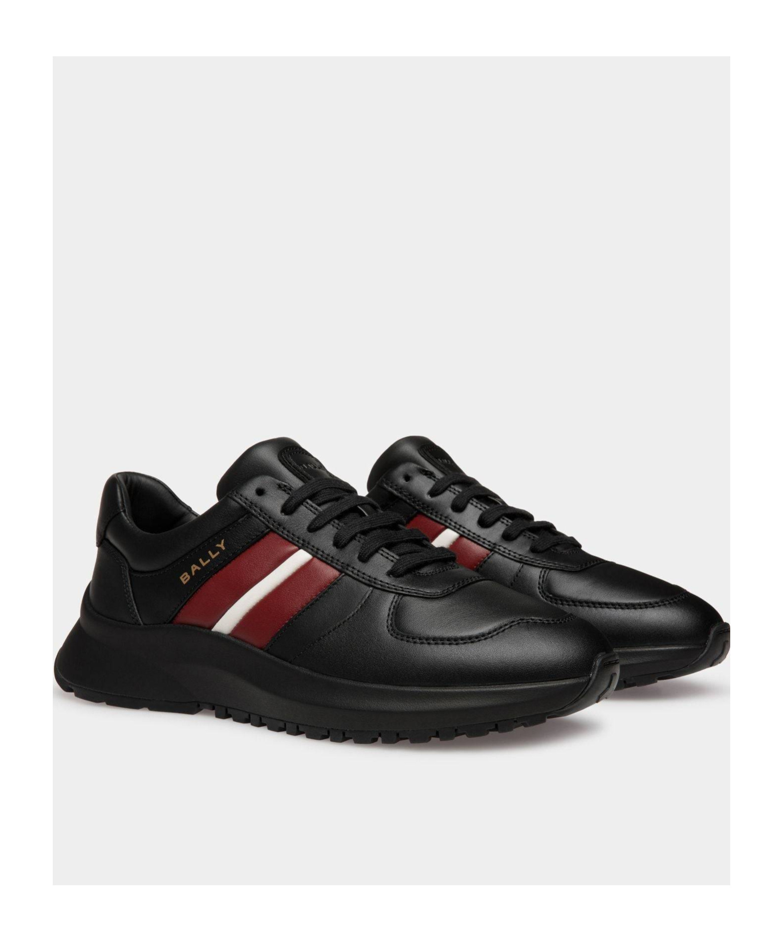 Bally Tie Casual Shoes And Sports Shoes In Black