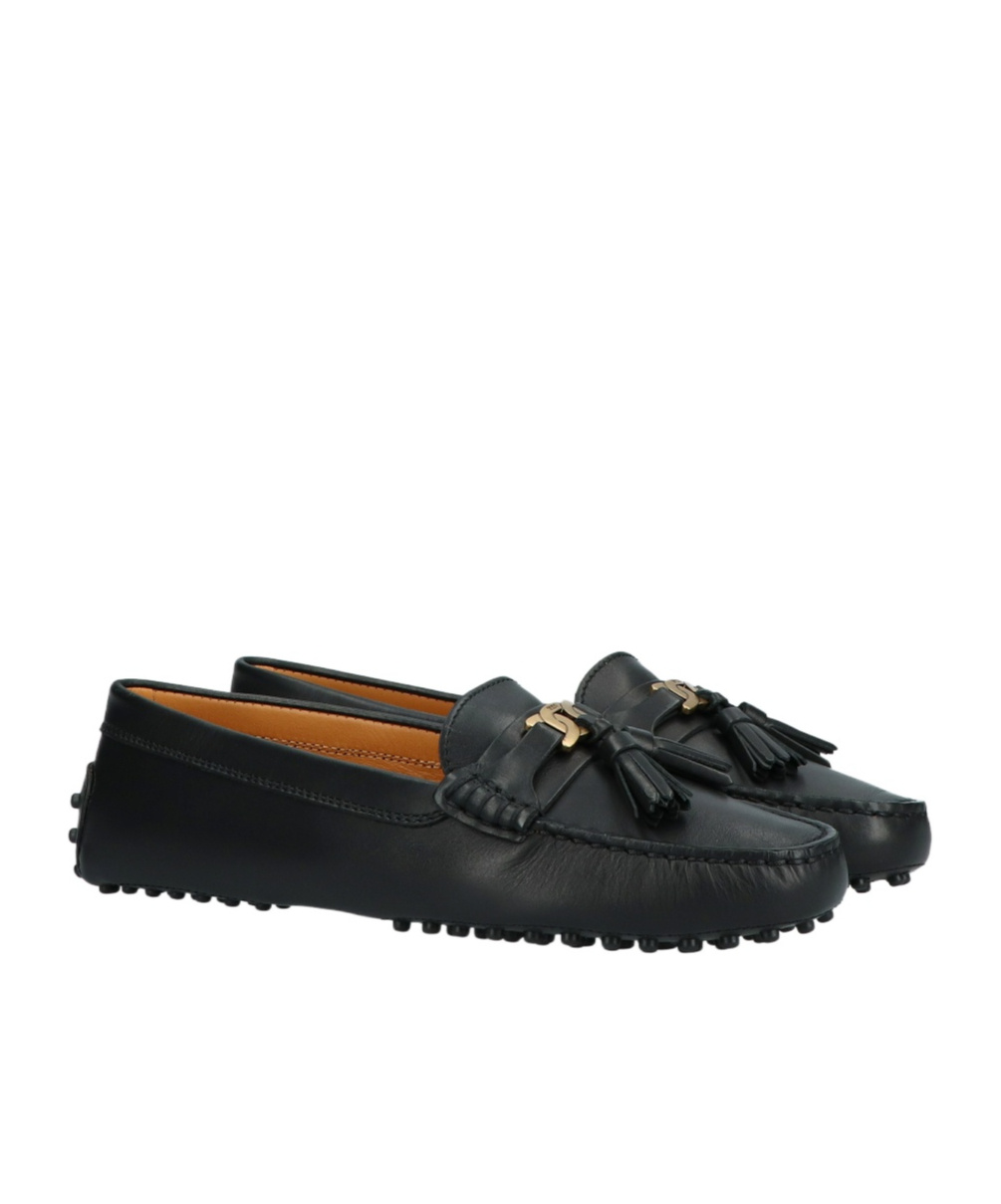 Tod's Penny Slot Patent-leather Loafers In Black