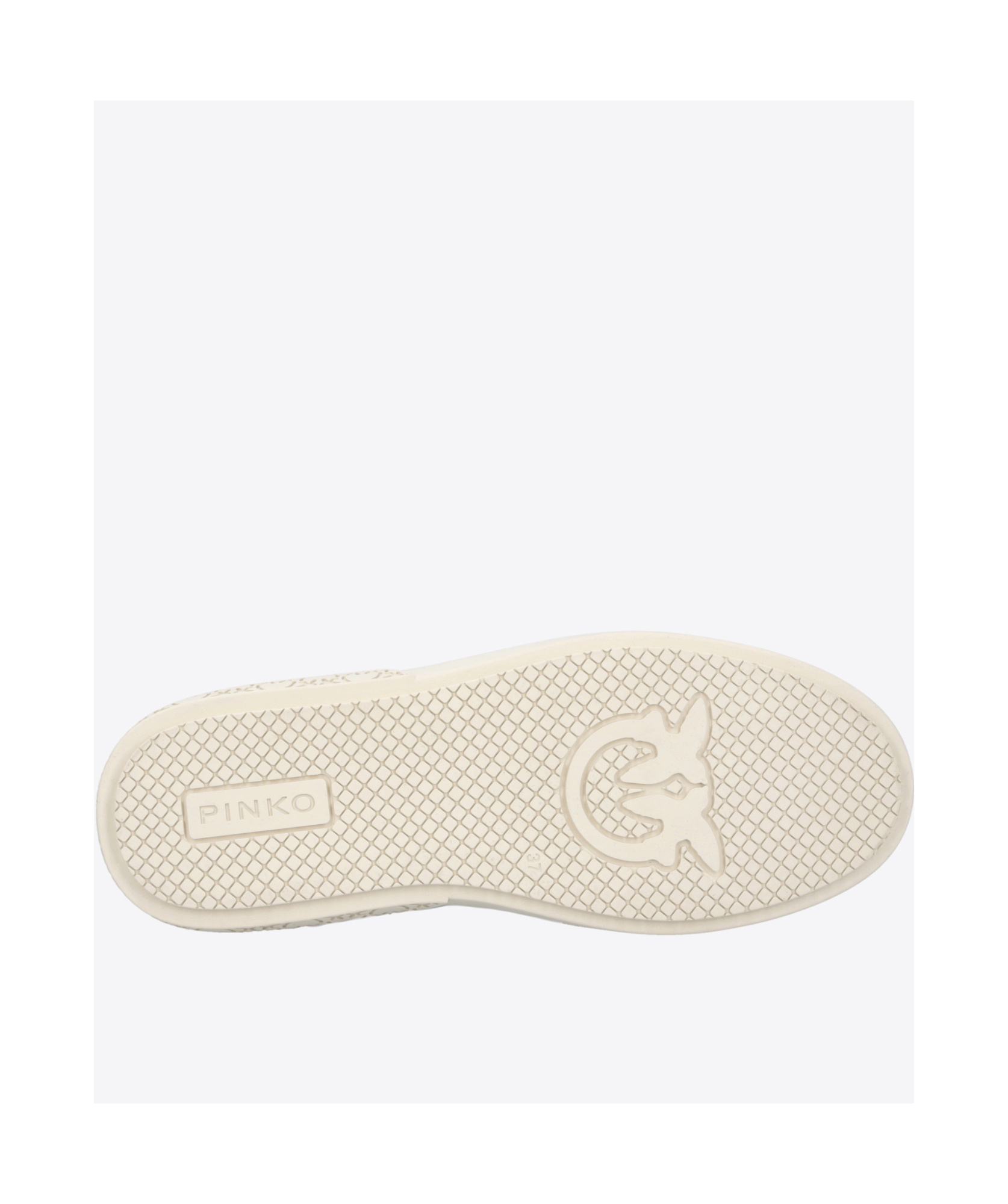 Shop Pinko Logo Detailed Platform Low-top Sneakers In White