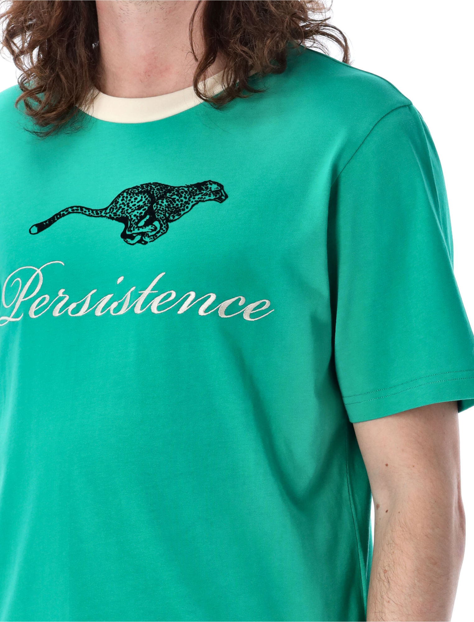 Shop Wales Bonner Short-sleeved T-shirt In Green