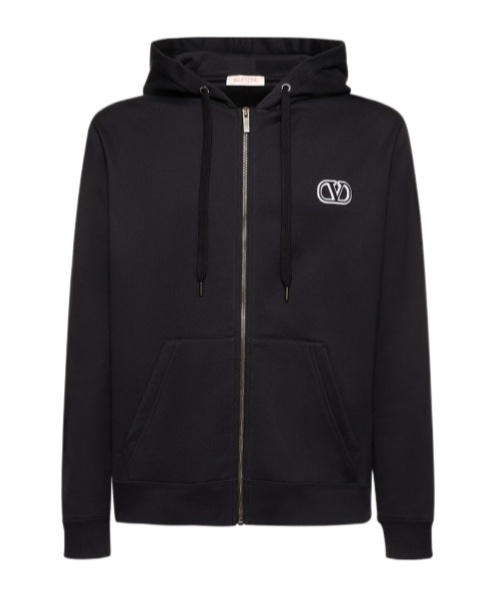 Valentino Logo Hooded Sweater