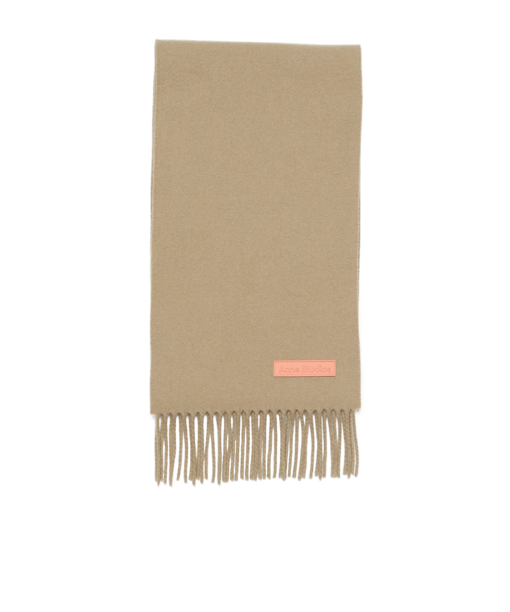 ACNE STUDIOS FRINGED WOOL SCARF