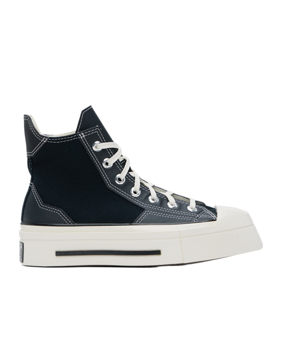 Converse Gender Inclusive Chuck 70 De Luxe Square Toe Platform High Top Sneaker In Black