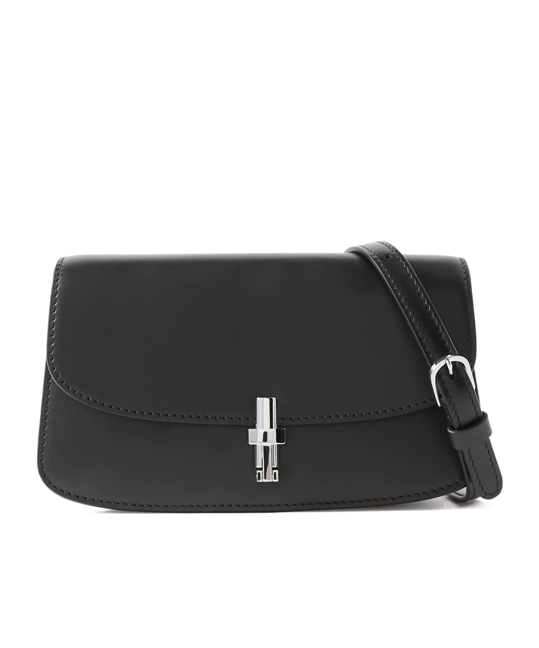 The Row Sofia Shoulder Bag In Black