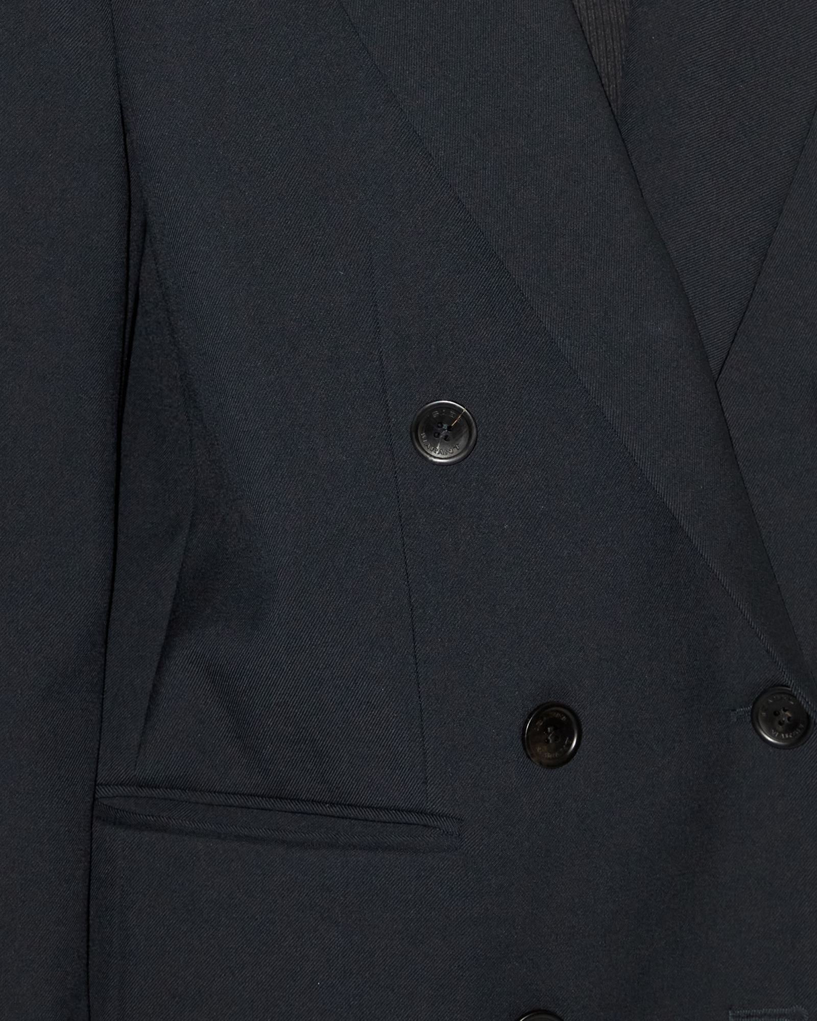 Isabel Marant Long-sleeved Suit Coat In Black