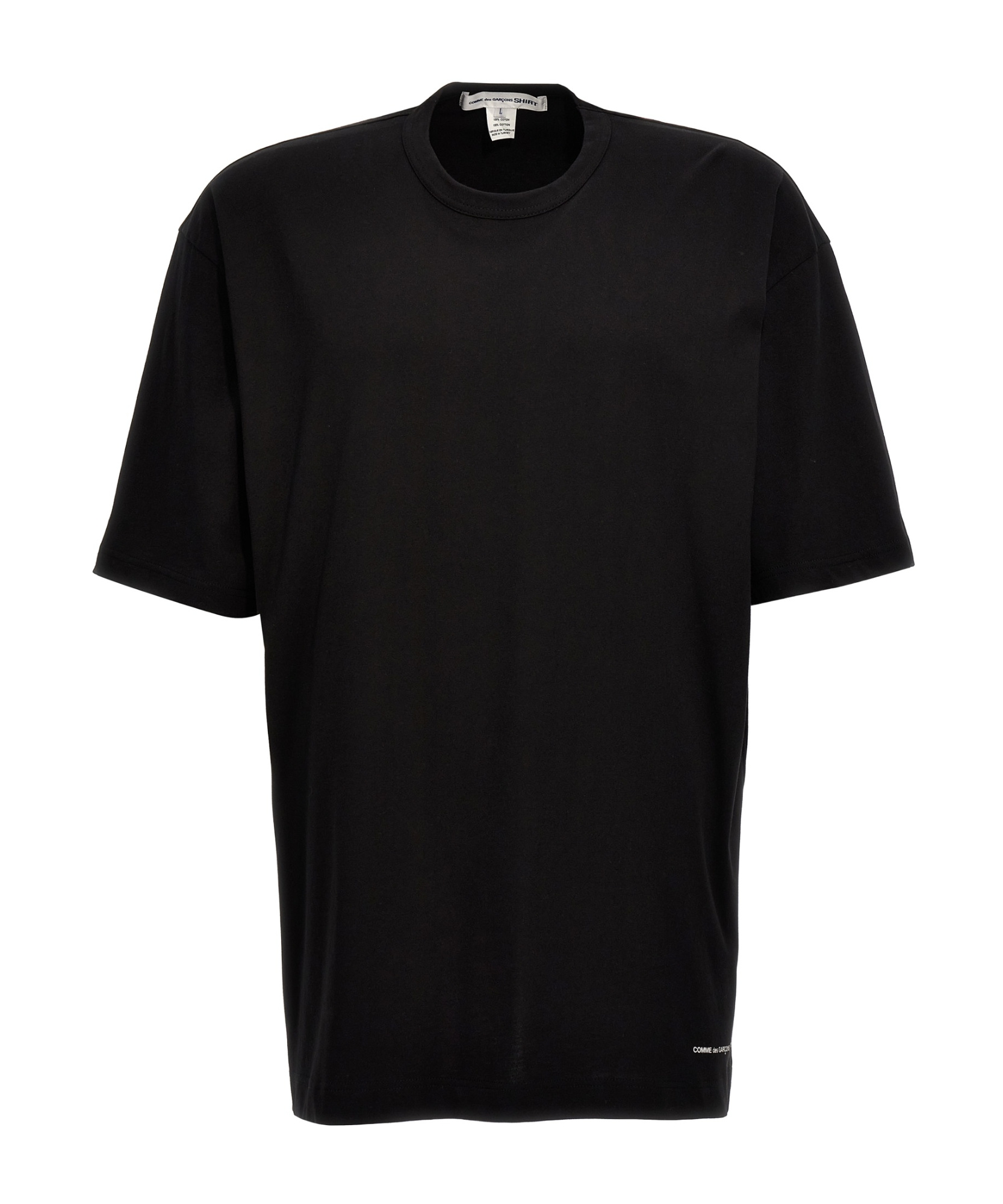 COMME DES GARÇONS DROP-SHOULDER COTTON T-SHIRT 
