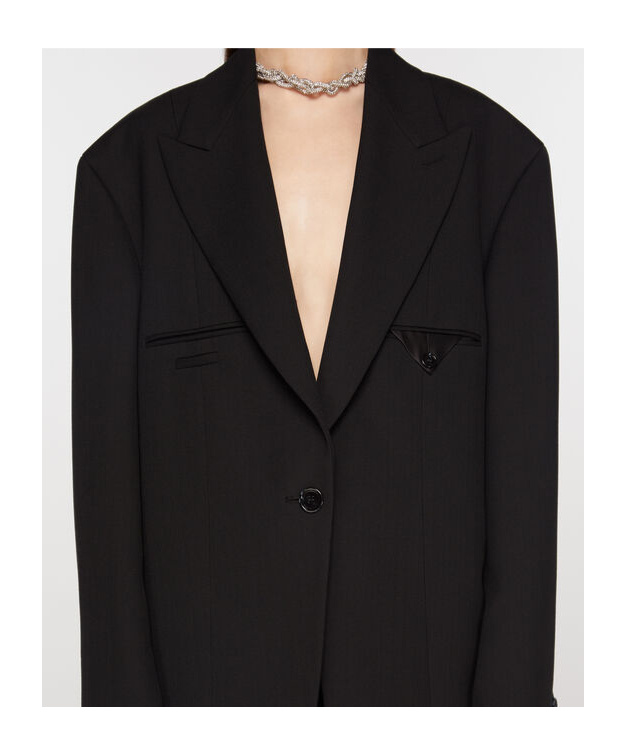 Acne Studios Single-breasted Blazer In Black