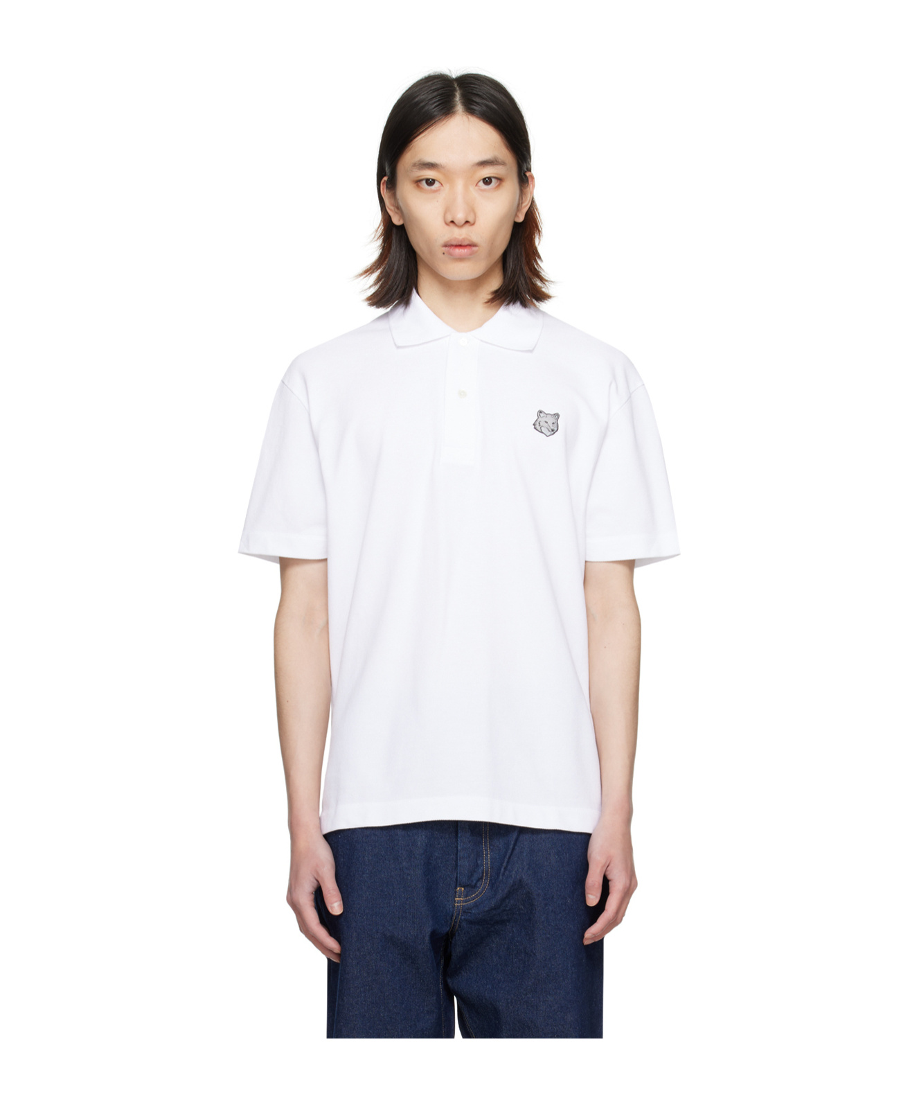 Maison Kitsuné Cotton Sweaters In White