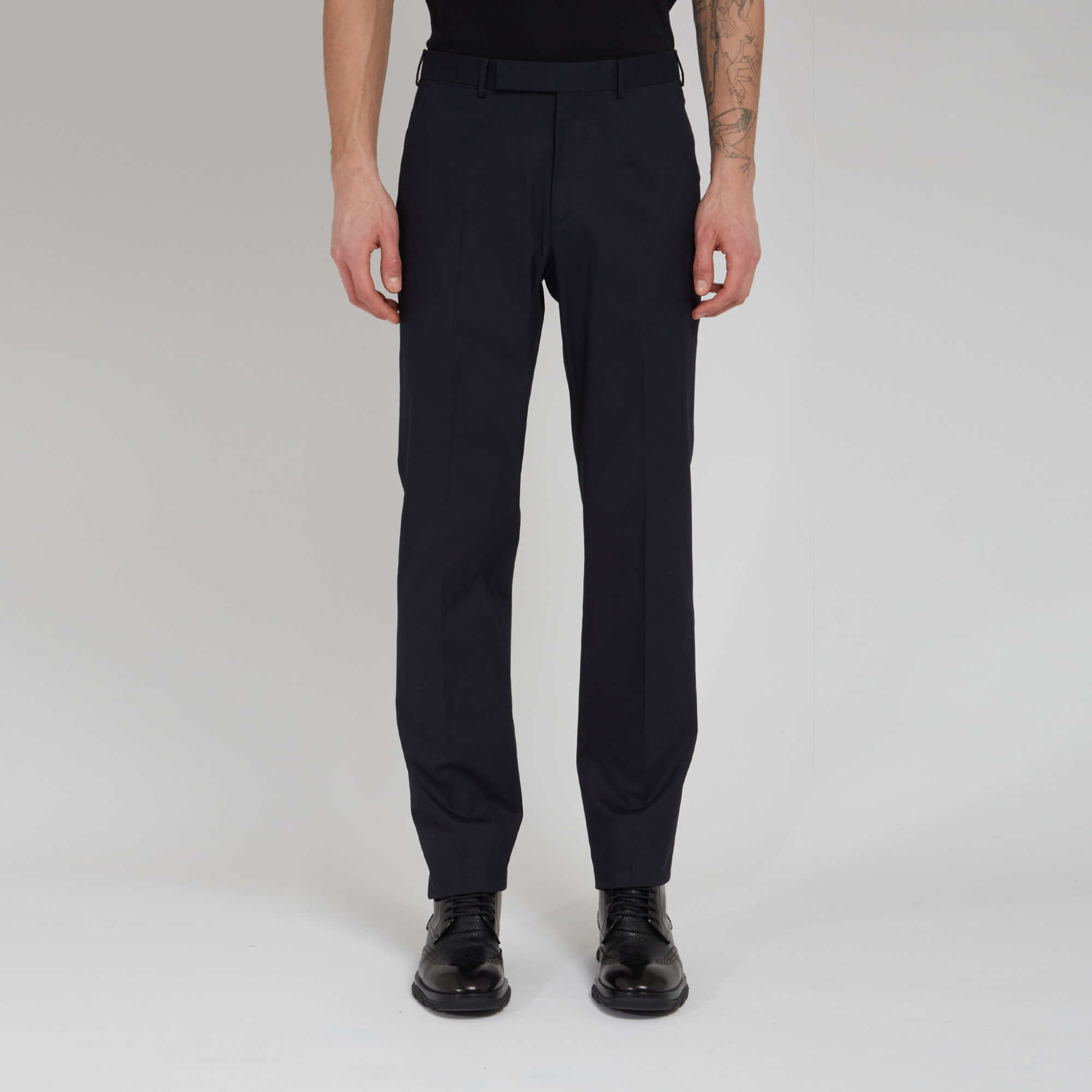 Shop Zegna Z Straight Leg Trousers In Blue