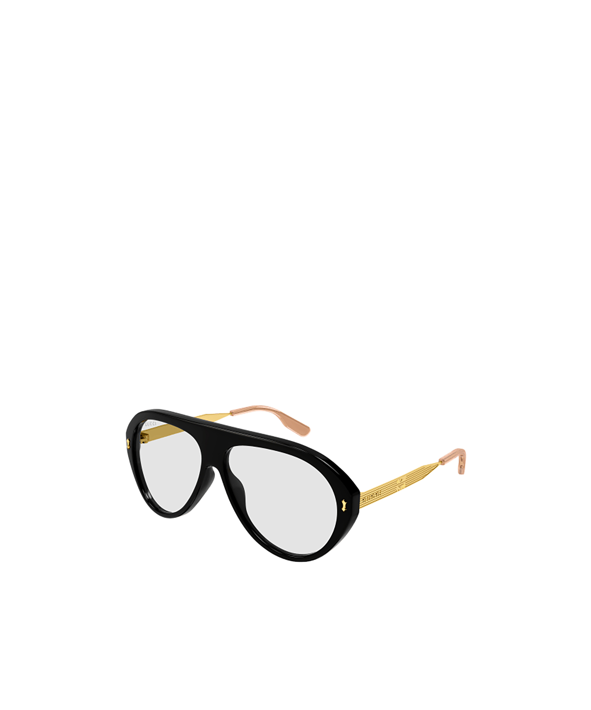 Gucci Stylish Rectangular Sunglasses For Men In Black