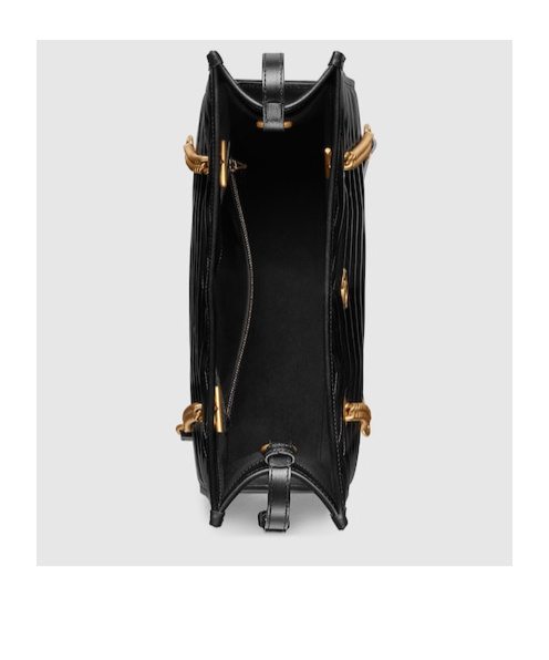 Gucci Gg Marmont Medium Todd Shoulder Bag In Black