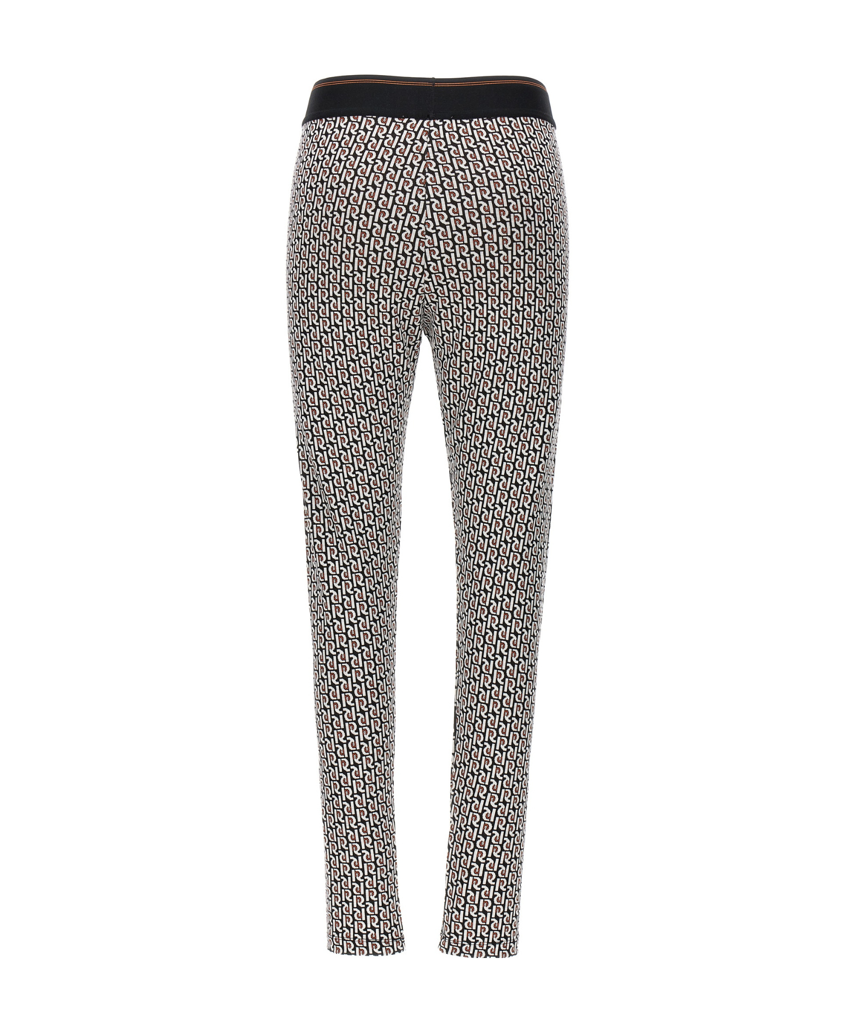 Rabanne Bodyline Monogram-jacquard Leggings In Gray