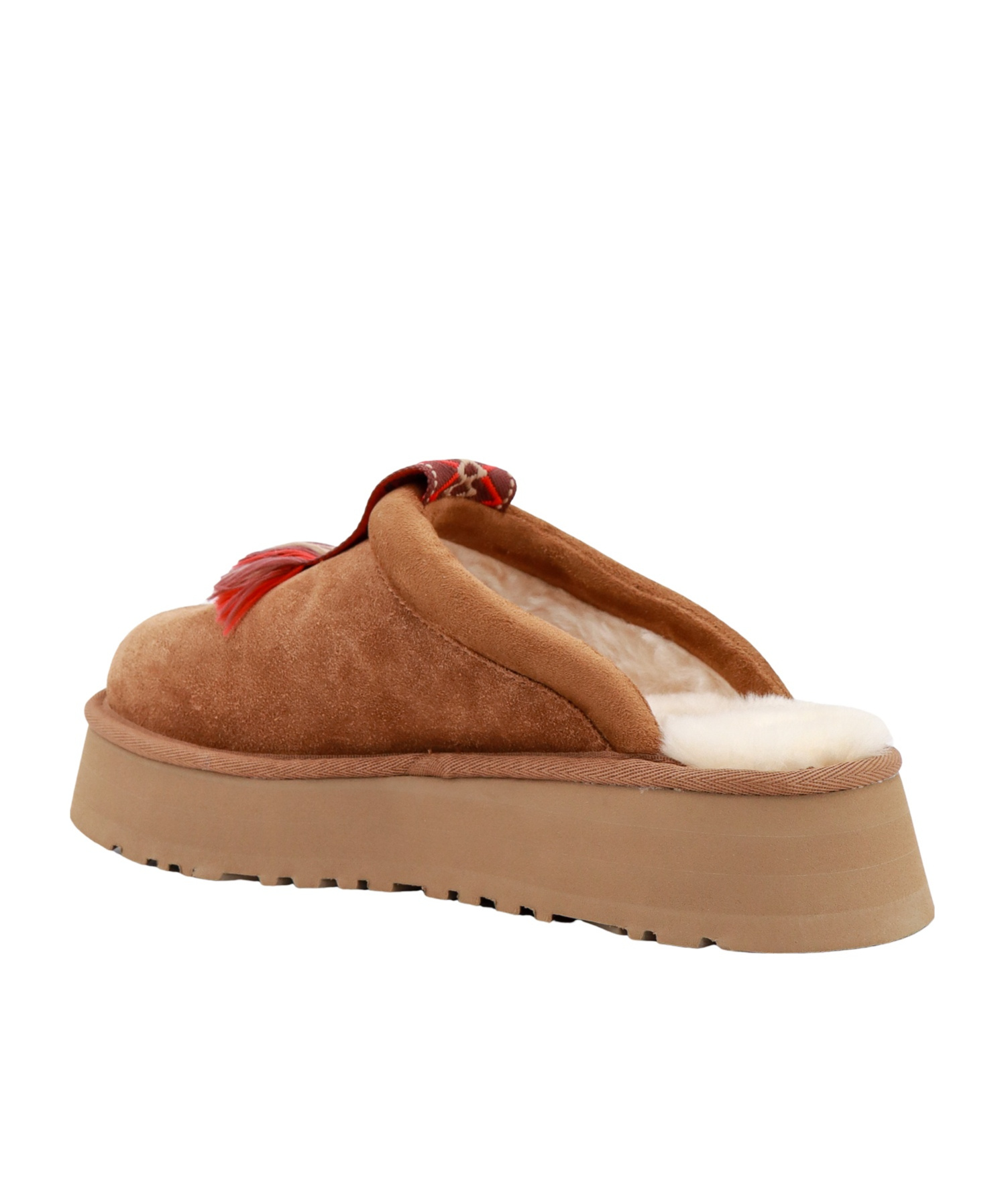 Shop Ugg Tazzle Round Toe Slippers In Brown