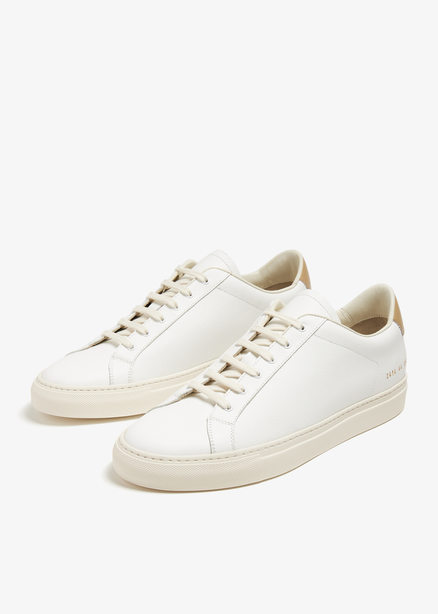 Common Projects Tennis Classic Leather Sneakers In White