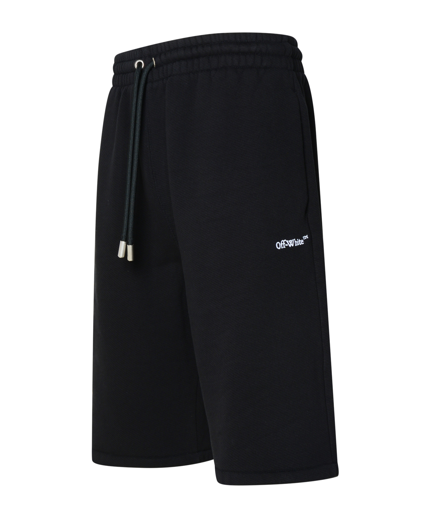OFF-WHITE OFF-WHITE LOGO EMBROIDERED DRAWSTRING SHORTS