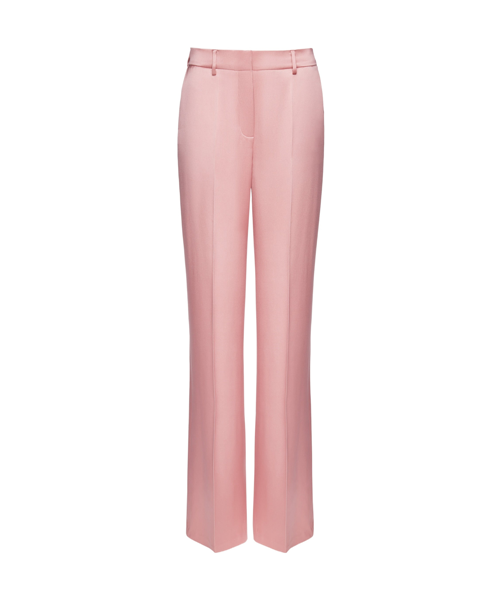 Magda Butrym Belt Ring Casual Pants In Pink