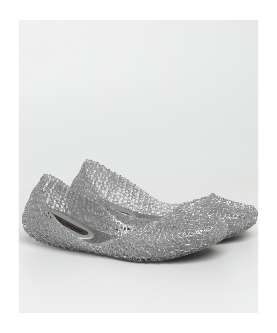 MELISSA ROUND HEAD HOLLOWED-OUT FLAT SHOES
