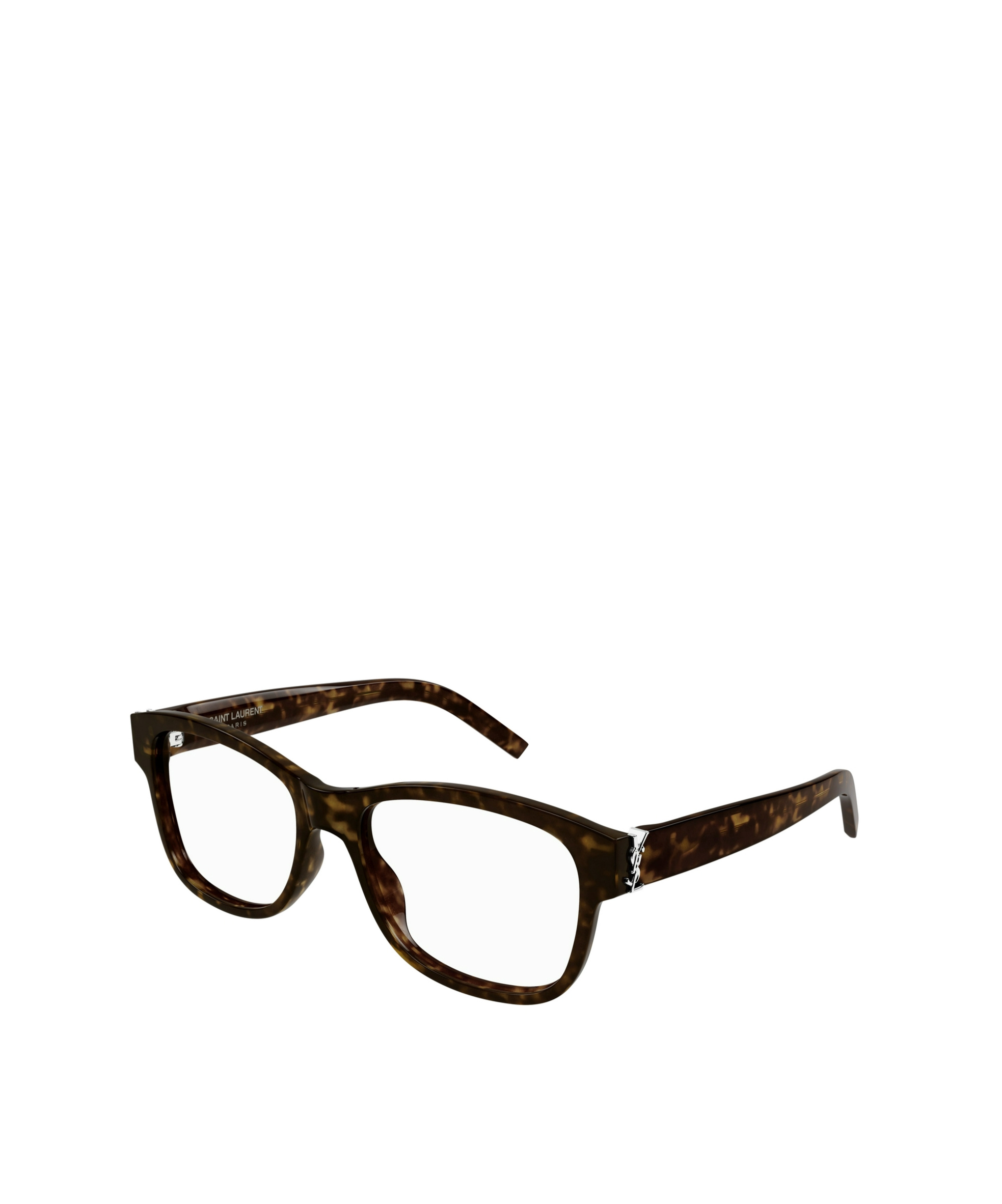 Saint Laurent Slm 132 Wayfarer-frame Glasses In Black