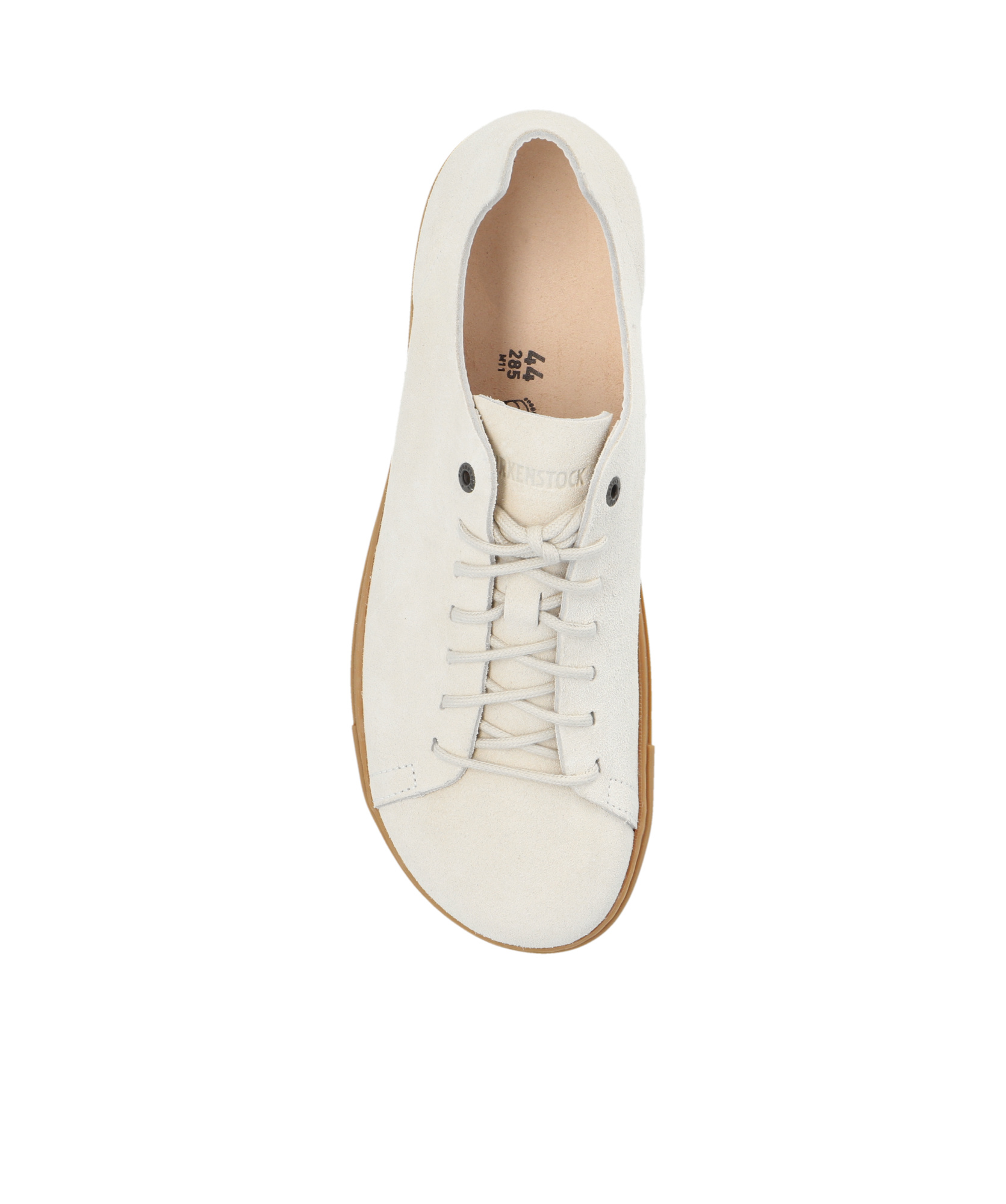 Birkenstock Bend Low Decon Suede Sneakers In White