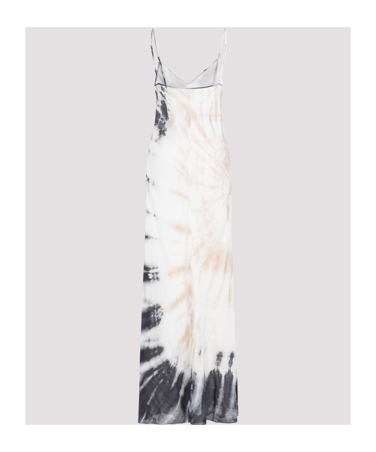 Gabriela Hearst Arwen Tie-dye Maxi Dress In Beige