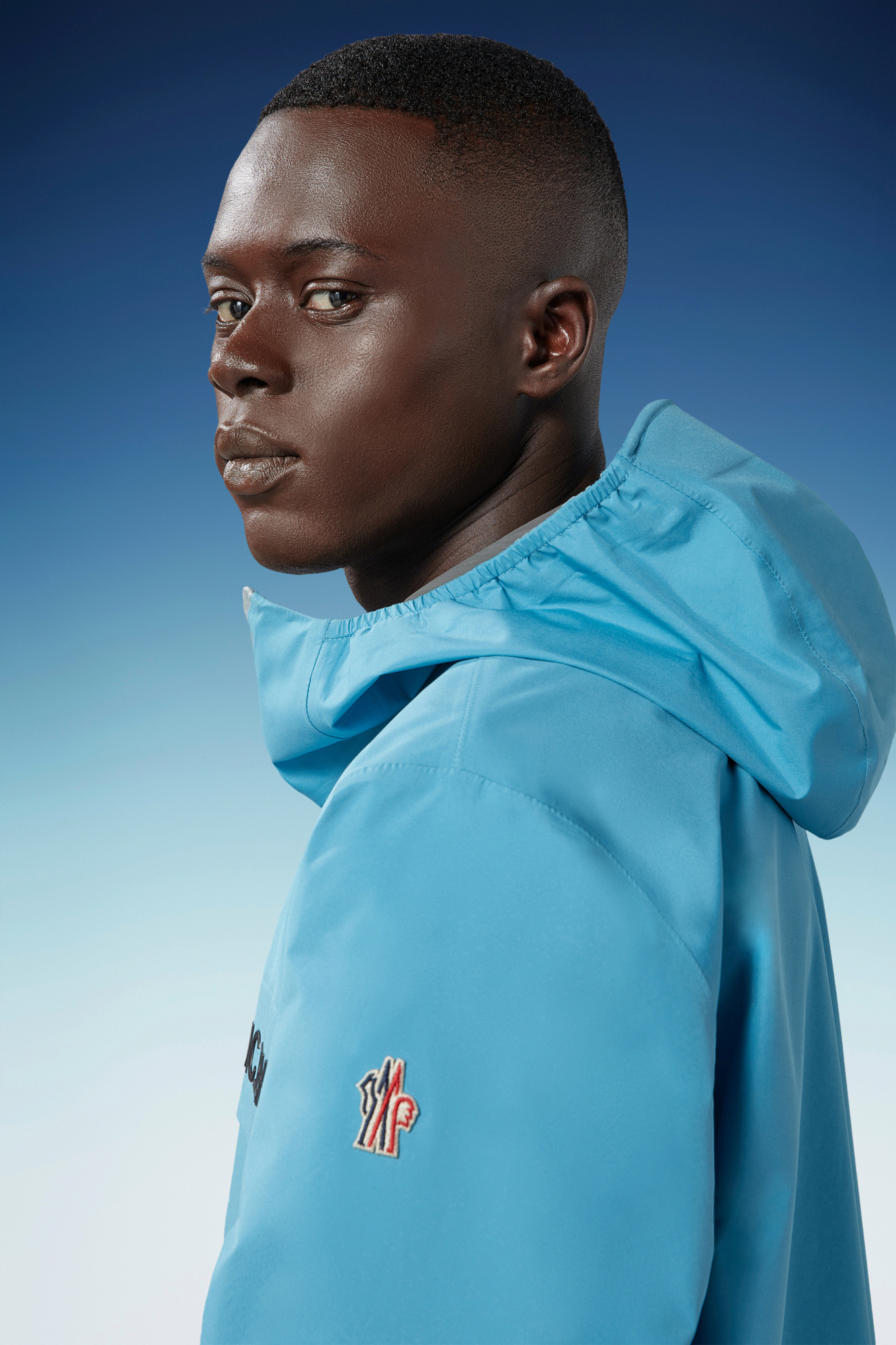 Moncler Grenoble Jackets In Blue